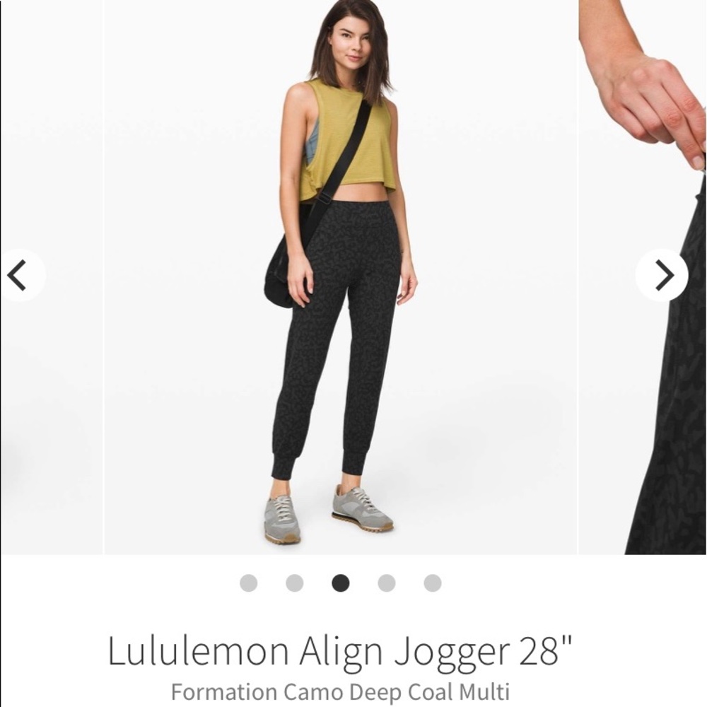 Lululemon align joggers size 4 28’